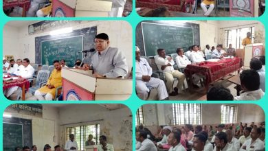 "विद्यार्थ्यांच्या हाती मोबाईल सारखे हत्यार न देता त्यांना अभ्यासात प्रवृत्त करावे " - स्कूल कमिटी अध्यक्ष : विजय कारे