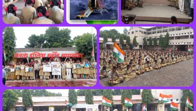 β : सायखेडा :⇒  महाविद्यालयात विद्यार्थ्यांनी चांद्रयान - 3 चा प्रत्यक्ष थरार अनुभवला ! - ( प्रतिनिधी : राजेंद्र  कदम ) 