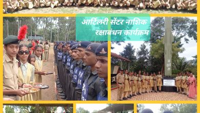 β : निफाड :⇒ विद्यार्थिनींचा सैनिकांसाठी एक धागा कृतज्ञतेचा उपक्रम - ( प्रतिनिधी : राजेंद्र कदम )