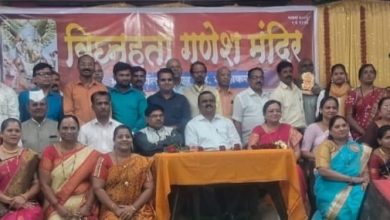 β : नाशिक:⇒श्री. विघ्नहर्ता गणेश मंदिर ट्रस्टच्या काव्य स्पर्धेत काशिनाथ महाजन प्रथम - ( प्रतिनिधी : प्रा.डॉ. कृष्णा शहाणे )