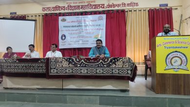 β : नाशिक :⇔विद्यार्थ्यांनी आपल्या जीवनात आदर्श व राष्ट्रीय कर्तव्य बजावले, तर देश महासत्ता होणार-अविनाश शिरसाठ:समन्वयक,निवडणूक अभियान-(प्रतिनिधी:डॉ.भागवत महाले)