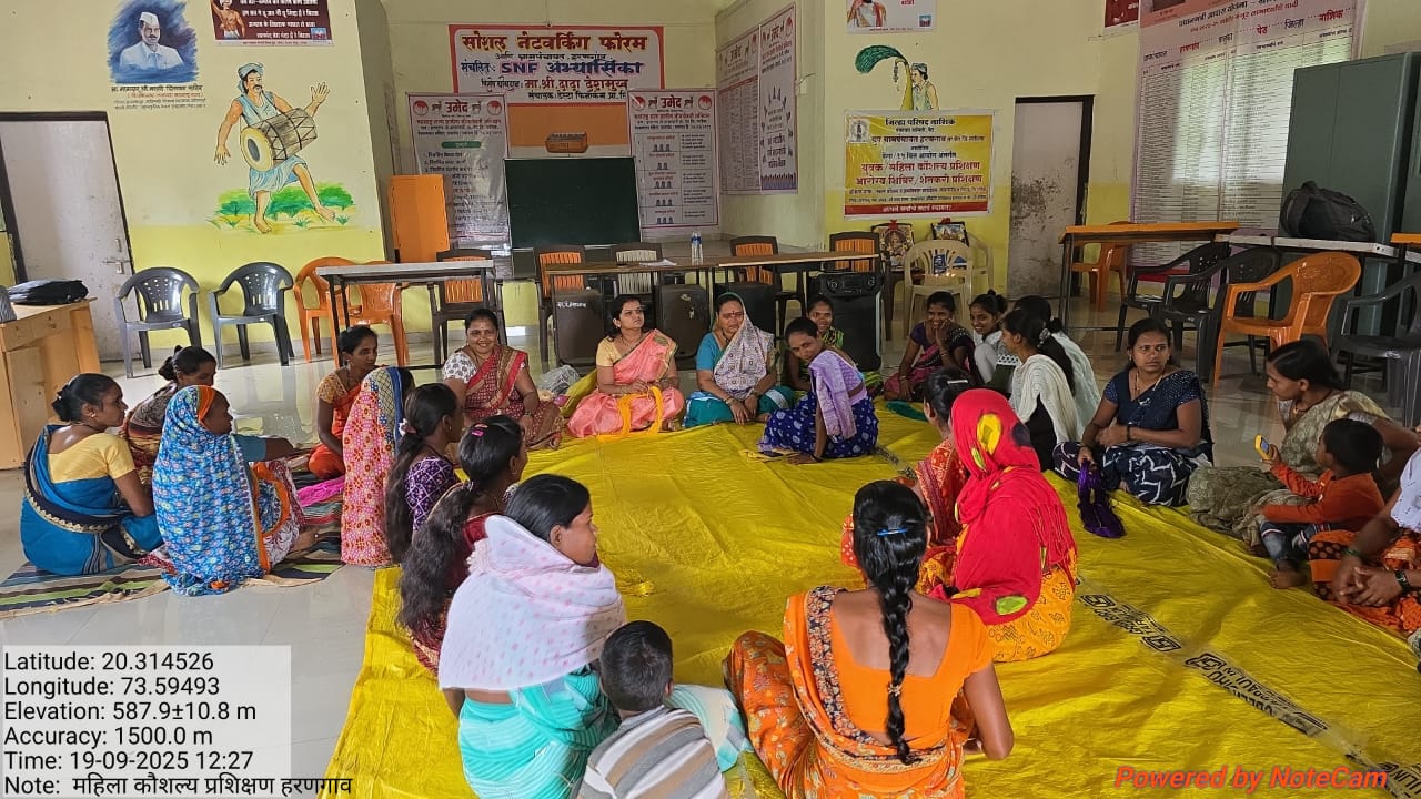 हरणगावात महिला सक्षमीकरणासाठी प्रशिक्षण कार्यक्रमाचे आयोजन whatsapp image 2025 09 19 at 7.43.39 pm