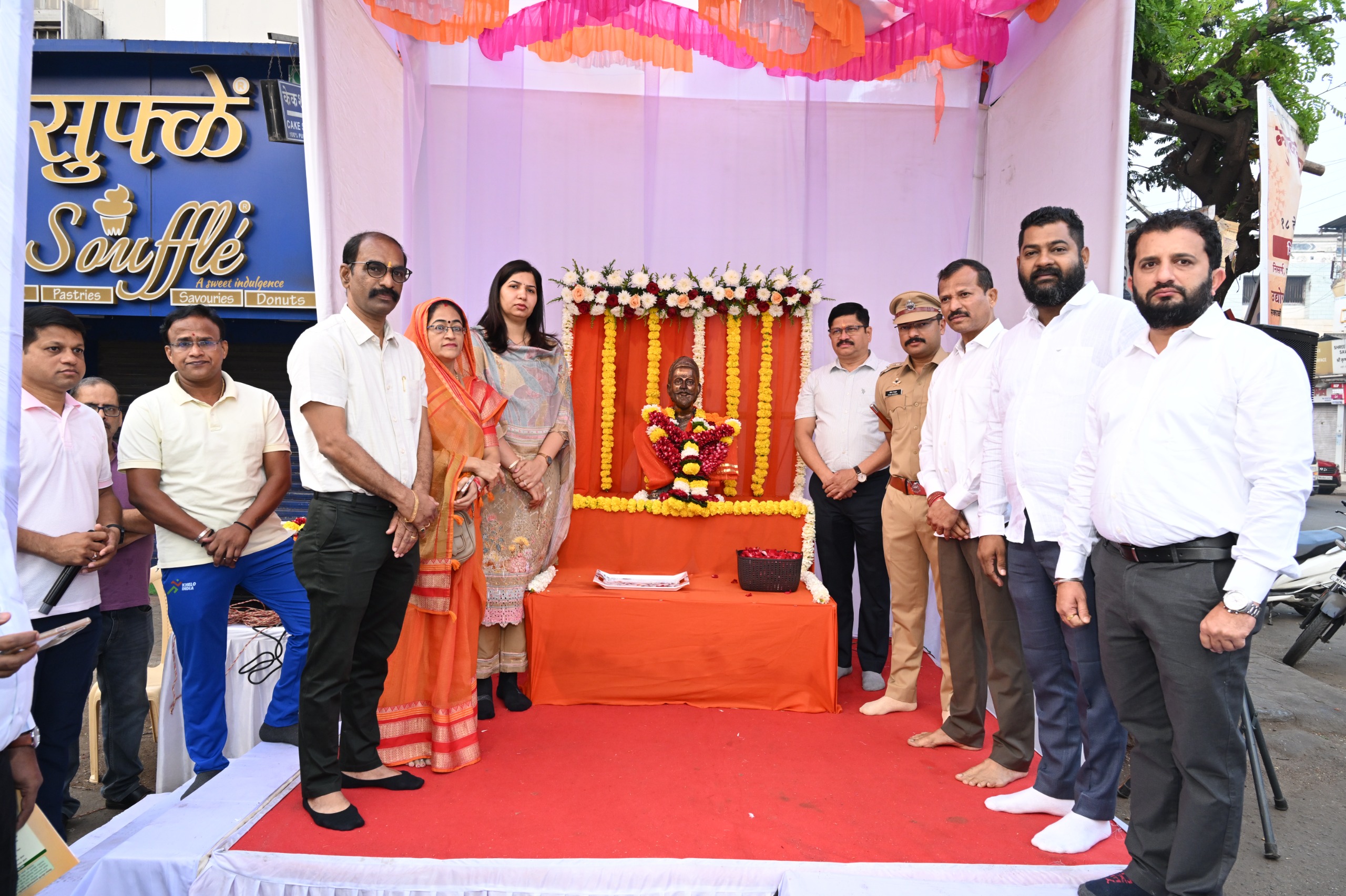 पालघर:-छत्रपती शिवाजी महाराज जयंतीनिमित्त पालघरमध्ये भव्य पदयात्रा-(प्रतिनिधी : बाळकृष्ण ढोके)