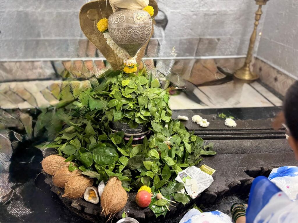 उरण (रायगड ):-श्री क्षेत्र संगमेश्वर देवस्थान, देऊळवाडी (उरण) येथे महाशिवरात्री उत्सव भक्तिभावात व उत्साहात संपन्न-(प्रतिनिधी : विठ्ठल ममताबादे ) फोटो १ उरण १६ ०२ २०२६