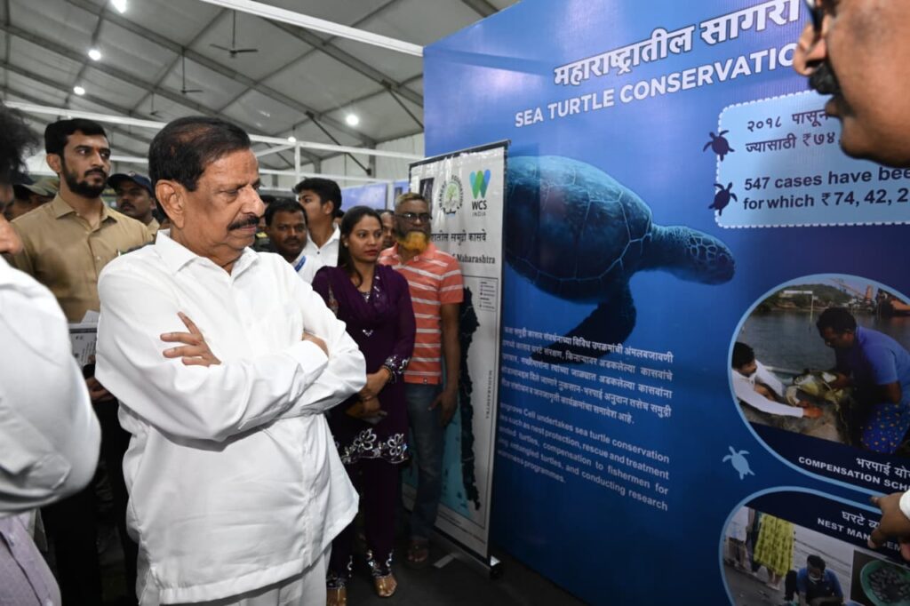 पालघर:-शिरगाव येथे ‘ग्लोबल कोकण महोत्सव’ व पालघर मिनी सरस प्रदर्शनाचे भव्य उद्घाटन-( प्रतिनिधी : बाळकृष्ण ढोके ) फोटो ४४४ पालघर