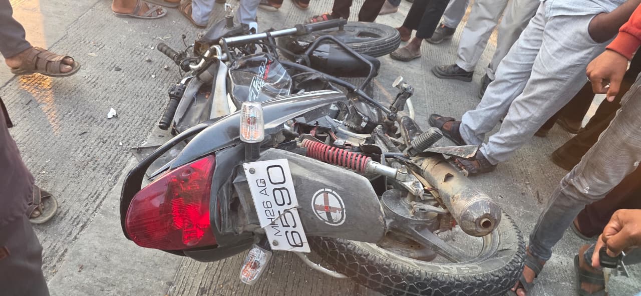 मुदखेड:-माळकौठा बायपासवरील अपूर्ण रस्ता ठरतोय जीवघेणा; टिप्पर–दुचाकी धडकेत एकाचा मृत्यू, एक गंभीर जखमी