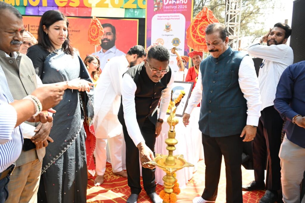 डहाणू फेस्टिव्हलमुळे पर्यटन विकासाला चालना – परिवहन मंत्री प्रताप सरनाईक यांचा विश्वास फोटो १ पालघर 20 30 २०२६