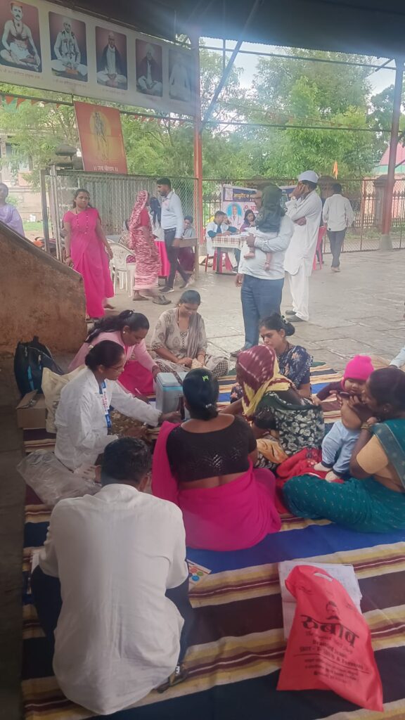देवरगाव (ता. चांदवड) :-मुख्यमंत्री जनआरोग्य शिबिर अभियानाला देवरगावात उत्स्फूर्त प्रतिसाद; नागरिकांची विविध आजारांची तपासणी, लसीकरण व सिकल सेल चाचण्या-(प्रतिनिधी : नंदू देवरे ) whatsapp image 2026 07 21 at 11.52.33 am (1)