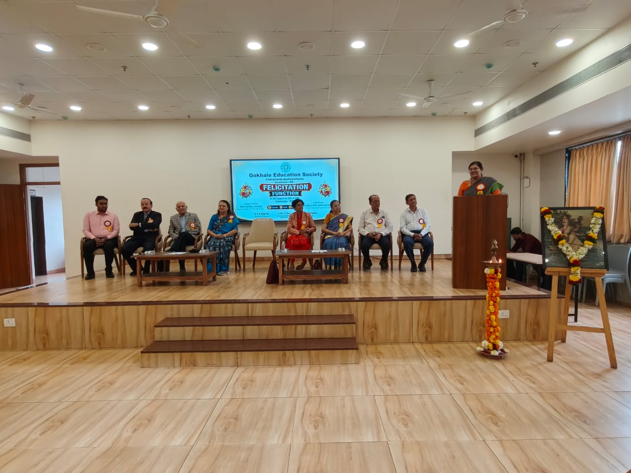 नाशिक :-११८ वर्षांच्या शैक्षणिक परंपरेचा गौरव : गोखले एज्युकेशन सोसायटीचा विद्यार्थी गुणगौरव व शिक्षक सेवा गौरव समारंभ उत्साहात संपन्न-( प्रतिनिधी : छाया लोखंडे)