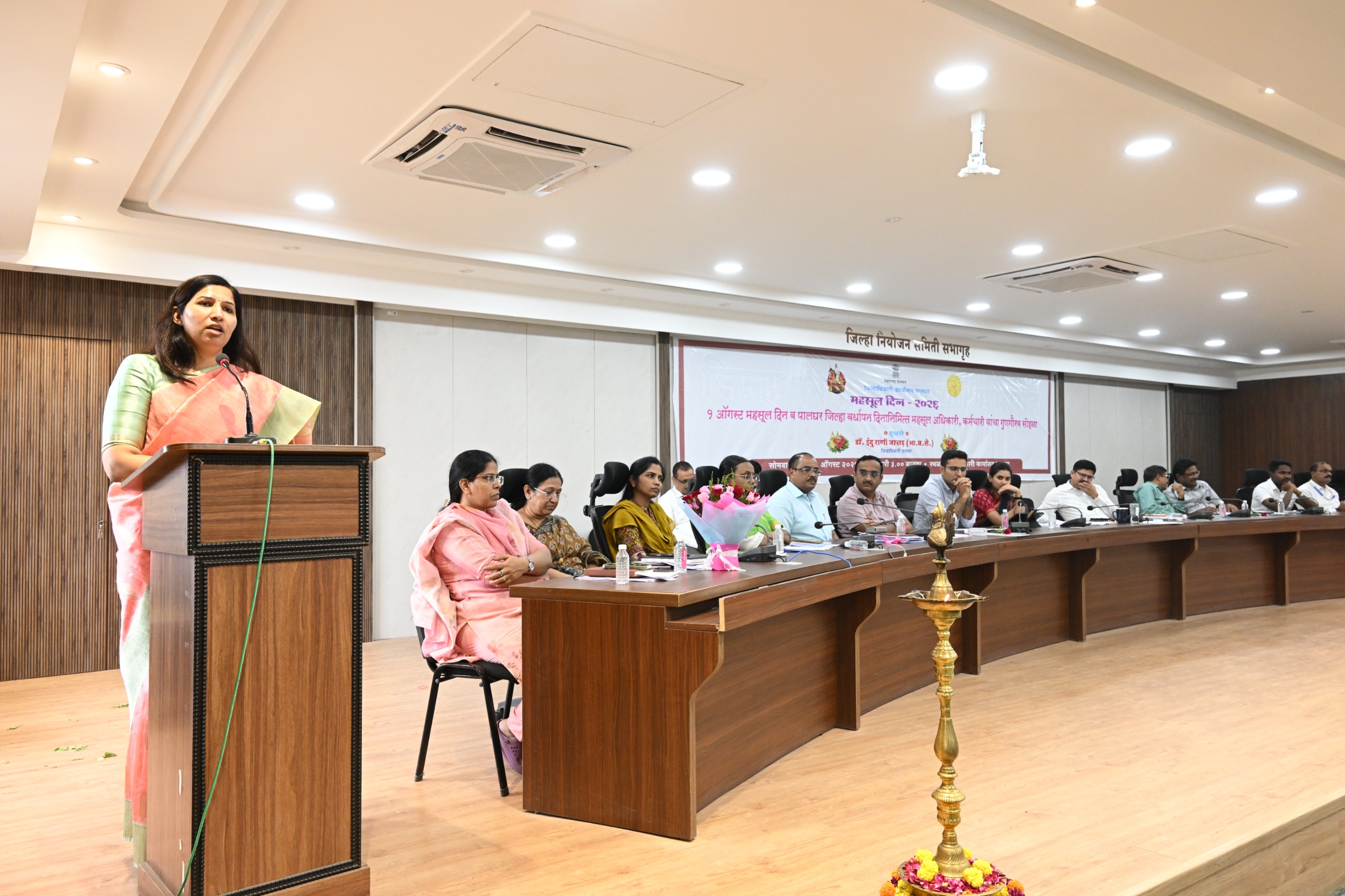महसूल दिन व पालघर जिल्हा वर्धापन दिन उत्साहात; पालघर महाराष्ट्राच्या विकासाचे ‘ग्रोथ इंजिन’ ठरेल