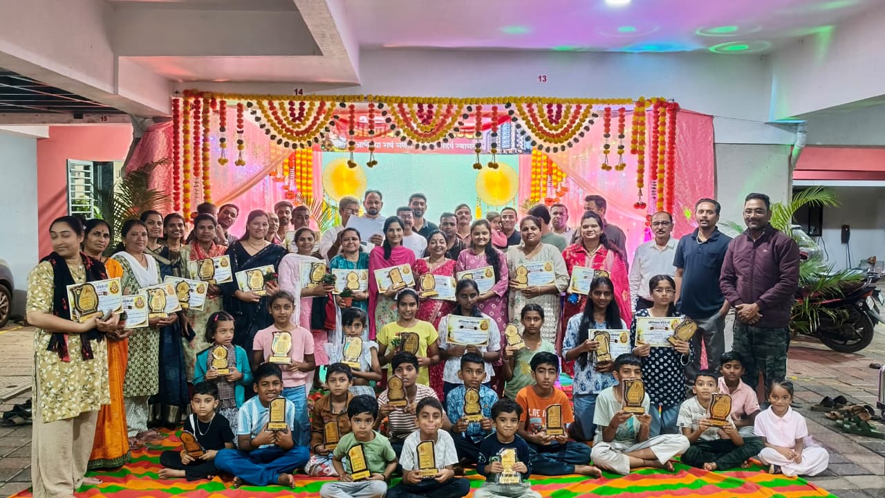 नाशिक :-गणेशोत्सवातून श्रीनिवासा रेसिडेन्सीत एकोप्याचा जागर!(प्रतिनिधी :संजय चव्हाण)